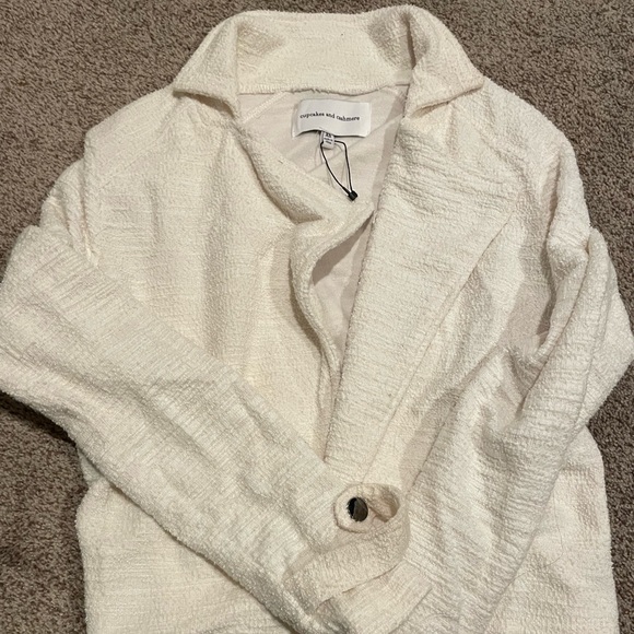 cupcakes & cashmere Jackets & Blazers - Cupcakes and Cashmere Boucle Jacket